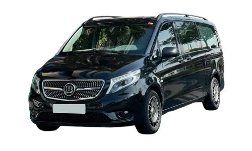 Mercedes Benz Vito with chauffeur in Abu Dhabi