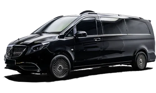 Mercedes V Class with chauffeur in Abu Dhabi