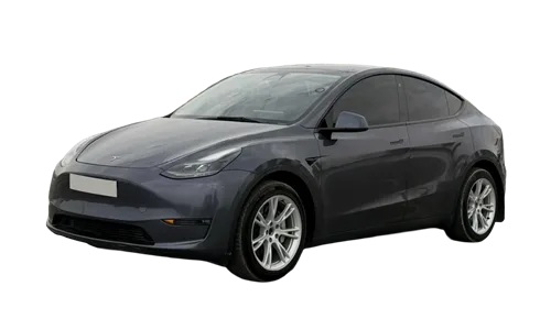 Tesla Model Y with chauffeur in Abu Dhabi