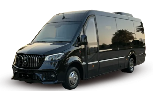 Mercedes Sprinter 10 Seater chauffeur service Abu Dhabi