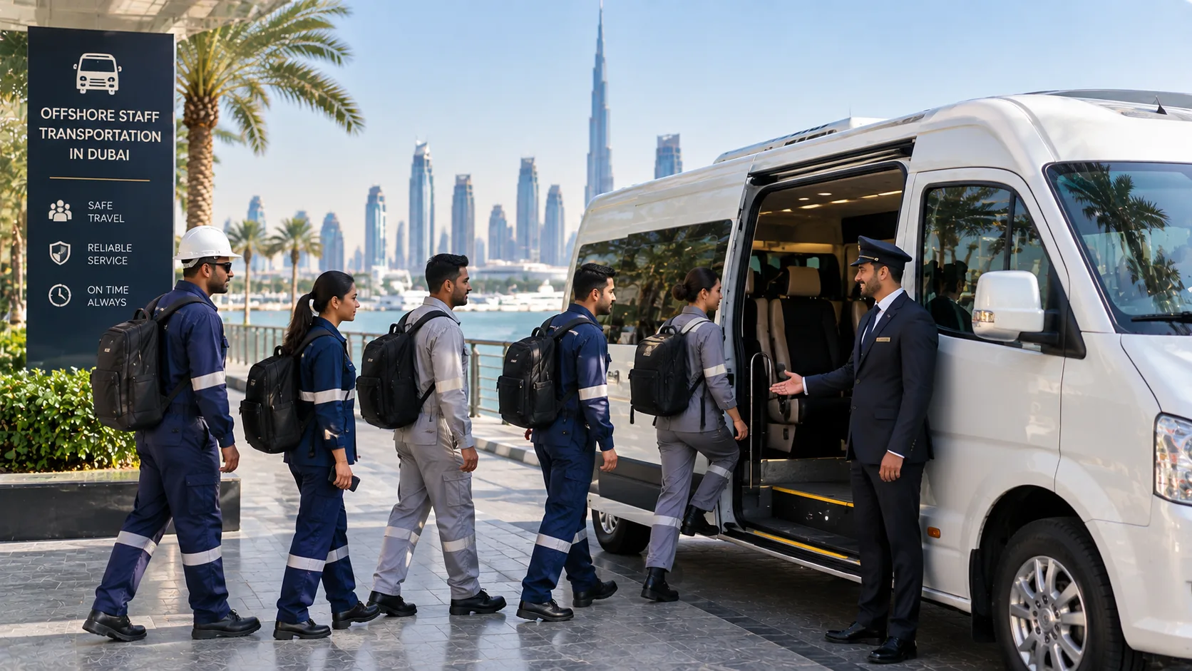 Offshore Staff Transportation in Abu Dhabi Abu Dhabi